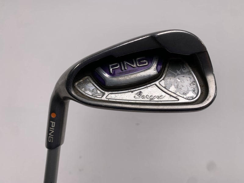 Ping Serene Single 8 Iron Orange Dot 2* Flat ULT 210 Ladies Graphite Womens LH