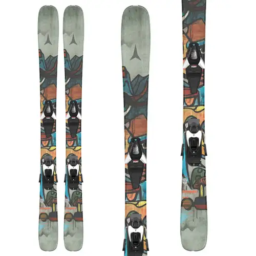 New 2026 Atomic Bent Chetler Jr skis, Size: 130 w/ Atomic L6 GW bindings