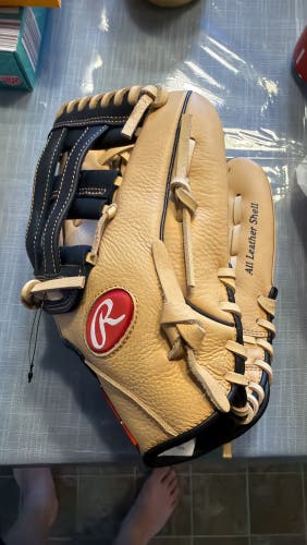 Rawlings Select Series SS12CB Blonde/Black RHT Baseball Glove 12" (New)
