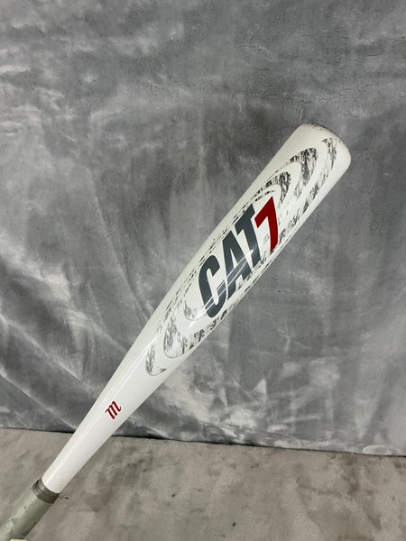 2017 Marucci CAT7 Alloy Bat USSSA Certified (-10) Alloy 17 oz 27" (Used)