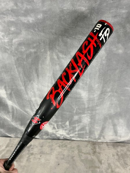 Black Suncoast Backlash Fastpitch Bat (-10) Composite 21 oz 31"