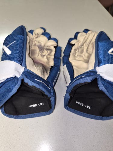 Bauer Vapor Hyperlite Pro Gloves 14" Pro Stock (Used)