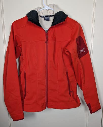 Arcteryx Epsilon LT Hooded Softshell Fleece Lined Jacket Coat Women Size S
