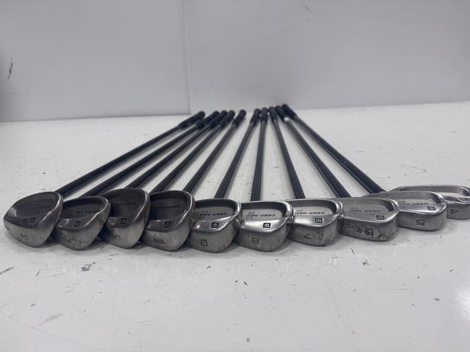 Used Wilson FAT SHAFT REGULAR FLEX Mens Iron Set RH 4I-SW 11860-S000318105