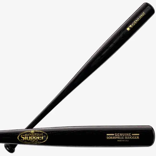 New Louisville Slugger Youth Genuine Wood Baseball Bat 29" Black (BLK) 11735-WILWBL270601029