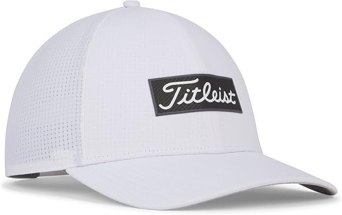 Titleist Oceanside Snapback Lightweight Golf Hat Cap One Size Color: White