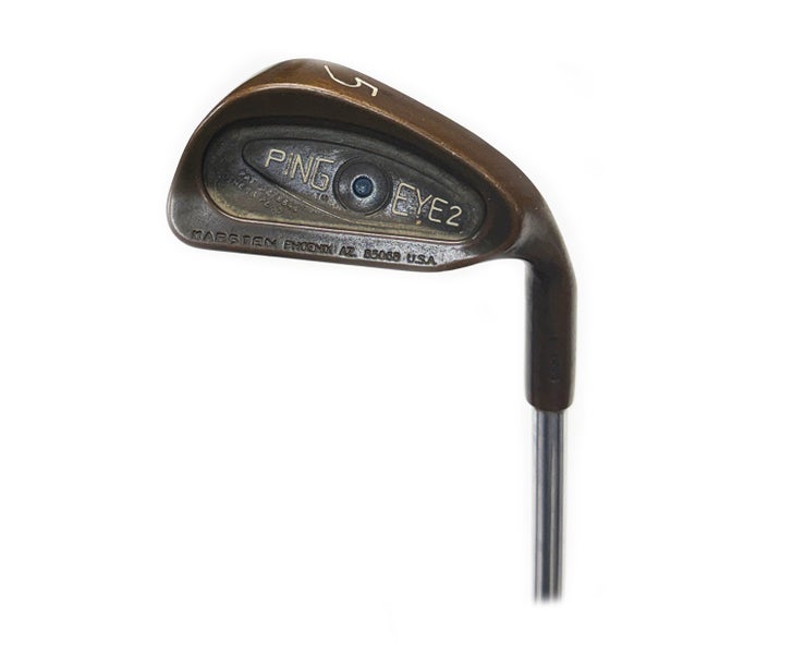 Ping Eye 2 BeCu Copper Single 5 Iron Blue Dot Steel Stiff Flex