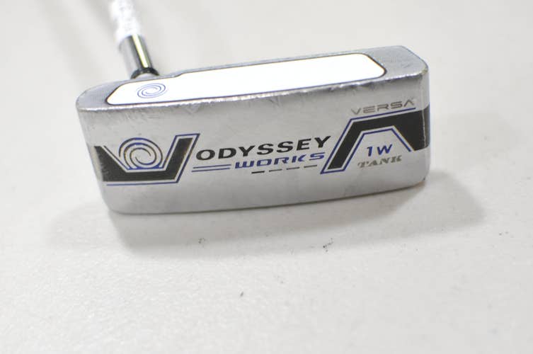 LEFT HANDED Odyssey Works Versa 1W Tank 36" Putter Steel #230915