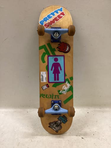 Used RUIN Complete Skateboard Green Regular 11725-S000509381