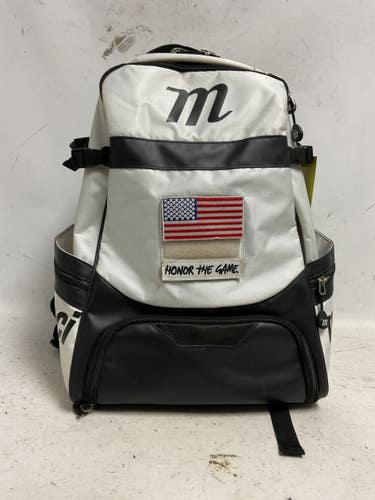 Used Marucci BB/SB BACKPACK BB/SB Player Backpack White 11855-S000209587