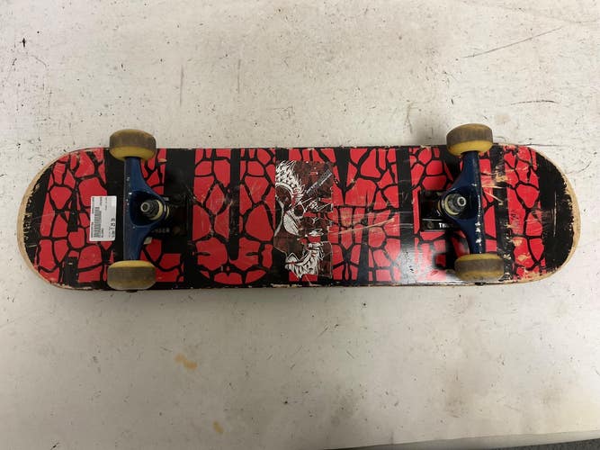 Used ALUMNI Complete Skateboard Red 7 1/4" 11855-S000209766
