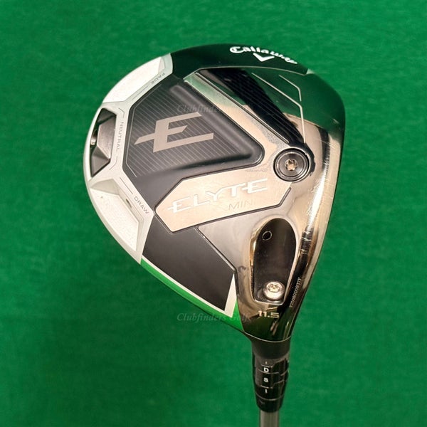 Callaway ELYTE Mini Driver 11.5 Driver Project X Denali Blue 6.0 60g Stiff w/HC