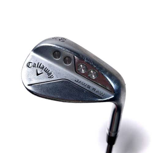 Callaway Jaws Raw Chrome Lob Wedge LW 60* 10 S True Temper DG Spinner RH