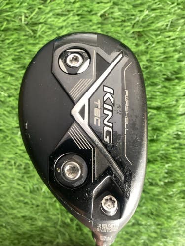 Cobra King Tec 5-Hybrid 25* With KBS 75R Regular Graphite Shaft