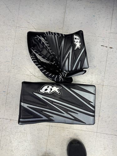 Brian's Full Right Intermediate PRO Goalie Blocker Catcher Set