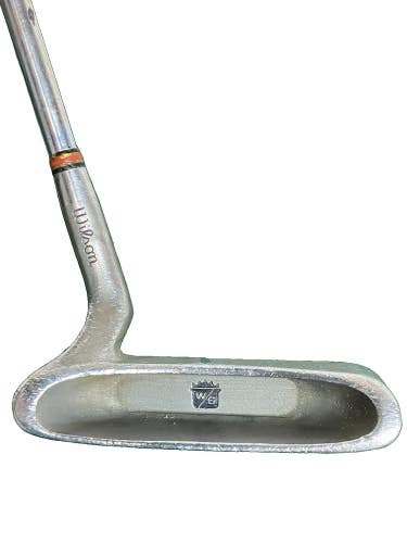 Wilson Staff 8801 Blade Putter RH Fluted Steel 35.5" Nice Lamkin PermaWrap Grip