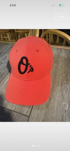 Orange Adult Unisex Large/Extra Large Baltimore Orioles New Era Hat (Used)