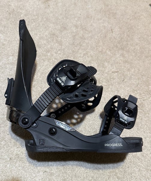 Union Progress Snowboard bindings Medium / Large black Force Atlas Strata
