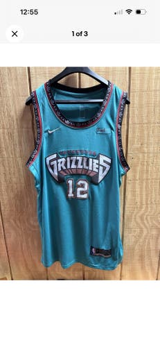 Size 50 Men's Nike Vancouver Grizzlies Ja Morant Hardwood Classic Jersey (Used)