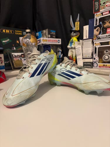 Blue Men's Size M 8.0 (W 9.0) Adidas F50 Elite Cleats (Used)