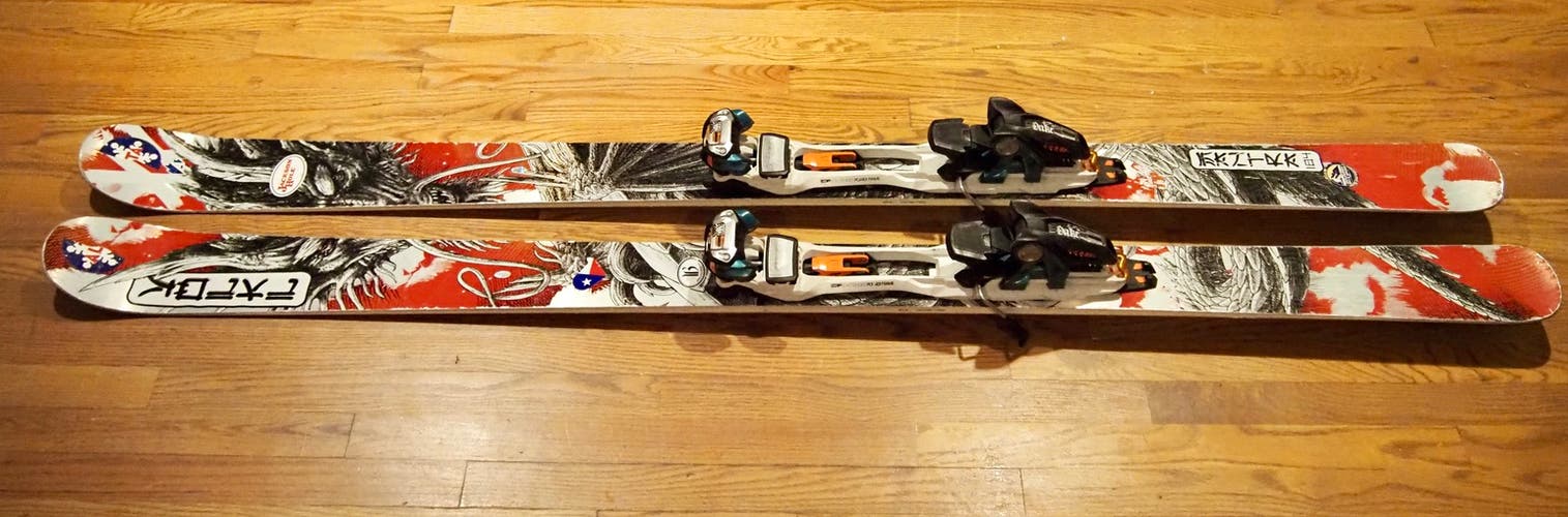 Alpine Touring 184 cm Volkl Mantra Skis With Touring Bindings (S) Max Din 16 (Used) Read Description