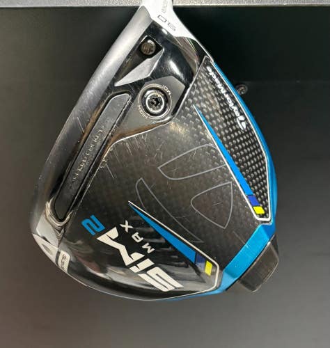 TaylorMade SIM2 MAX Driver 9.0* X-Stiff Aldila Rogue 70g RH USED