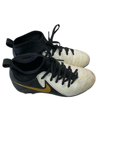 Used Nike PHANTOM LUNA Soccer Cleats Black Junior 01.5 11859-S000034954