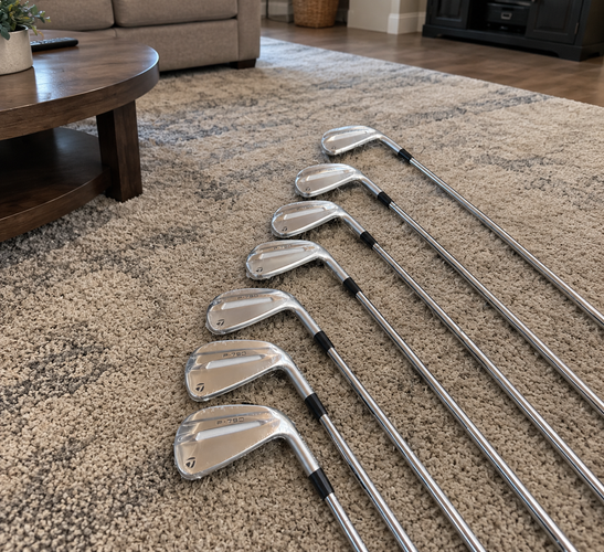 Men's 2025 TaylorMade P-790 Right Handed Iron Set Stiff Flex Steel Shaft (New)