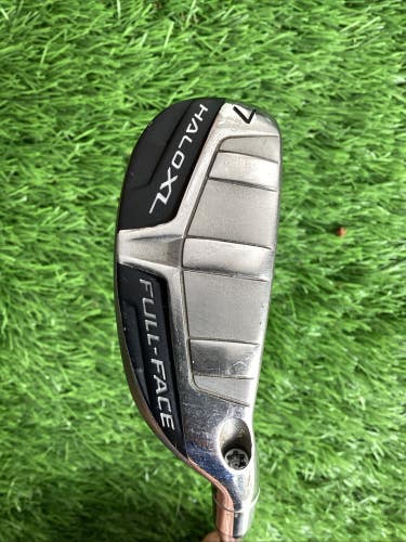 Cleveland Halo XL Hybrid 7 Iron Fitting Club With Helium F3 Regular Graphite Sha