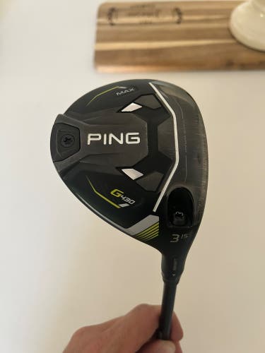 2023 Ping G430 Max Right Handed Fairway Wood Extra Stiff Flex 3 Wood (Used)