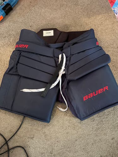 Senior XL Bauer Pro Hockey Goalie Pants (Used)