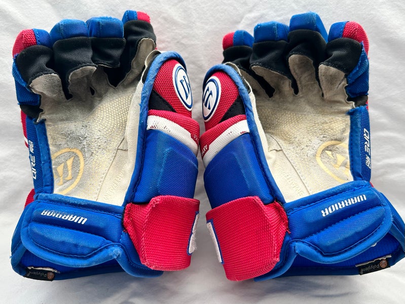 Warrior Covert QRE Senior Gloves Red/Blue 13" (Used)