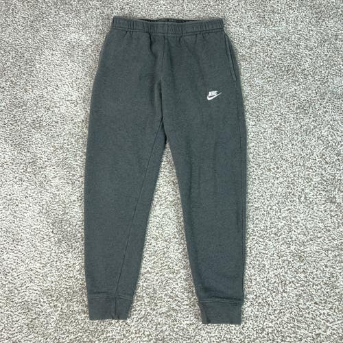 Nike Pants Mens Medium Gray Sportswear Club Fleece Joggers Sweatpants Lounge Gym